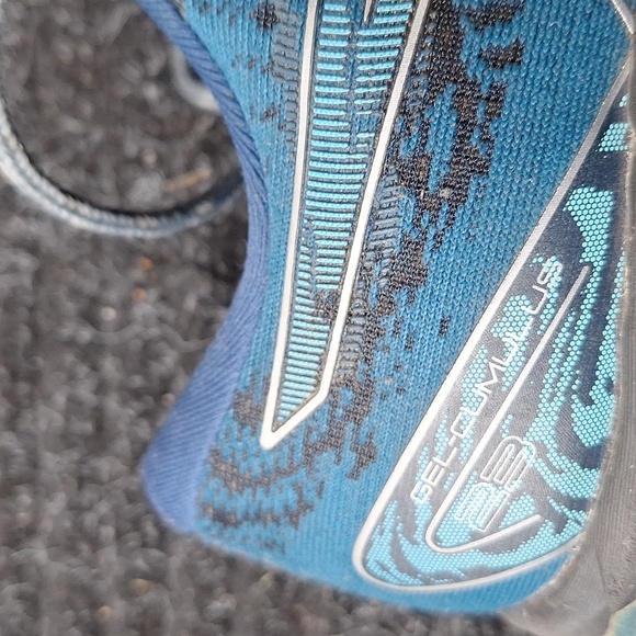 ASICS Men's Gel-Cumulus 23 Mako Blue/Pure Silver Running Shoes - Picture 5 of 17